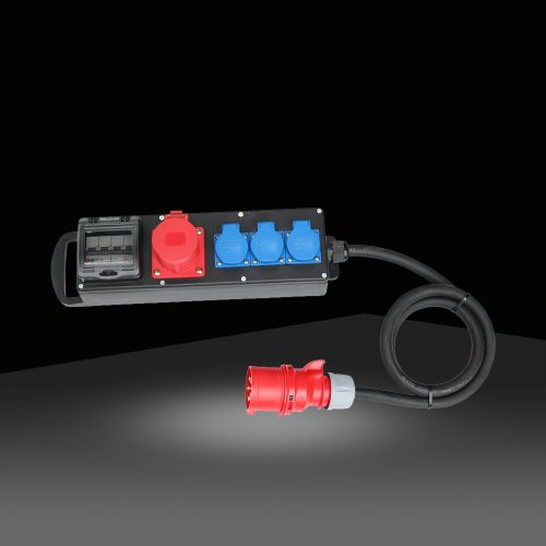 32A CEE UV - 3x Schuko - 1x 16A CEE